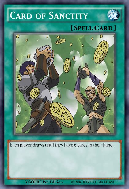 card of sanctity|card of sanctity anime.